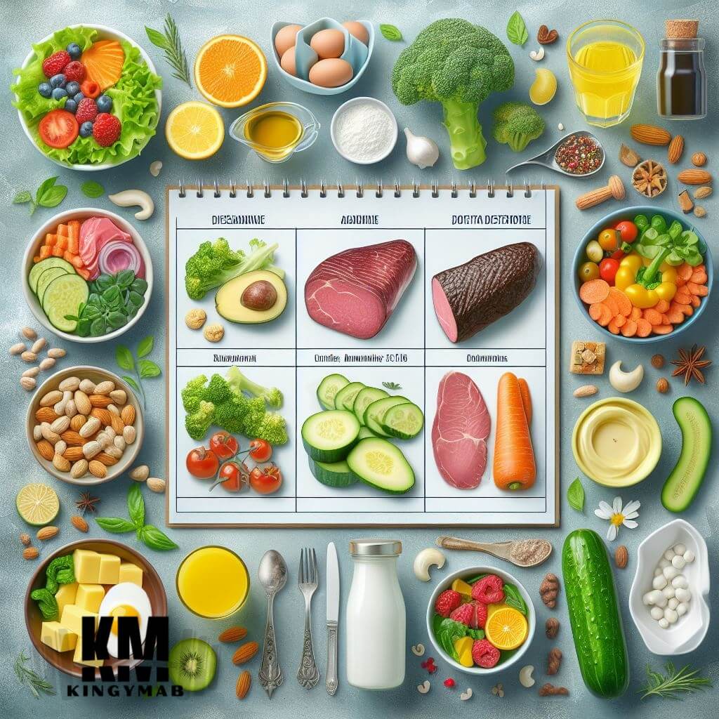 picture have food that contain healthy suplements 7 Day Meal Plan For Gastritis 
