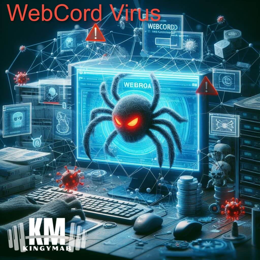 WebCord Virus Effects are showing on computer system