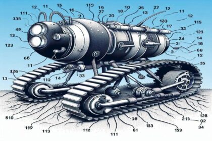 US Bioinspired Horizontal Self burrowing Robot