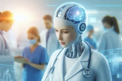 AI Medical Scribes in a realistic and organic setting