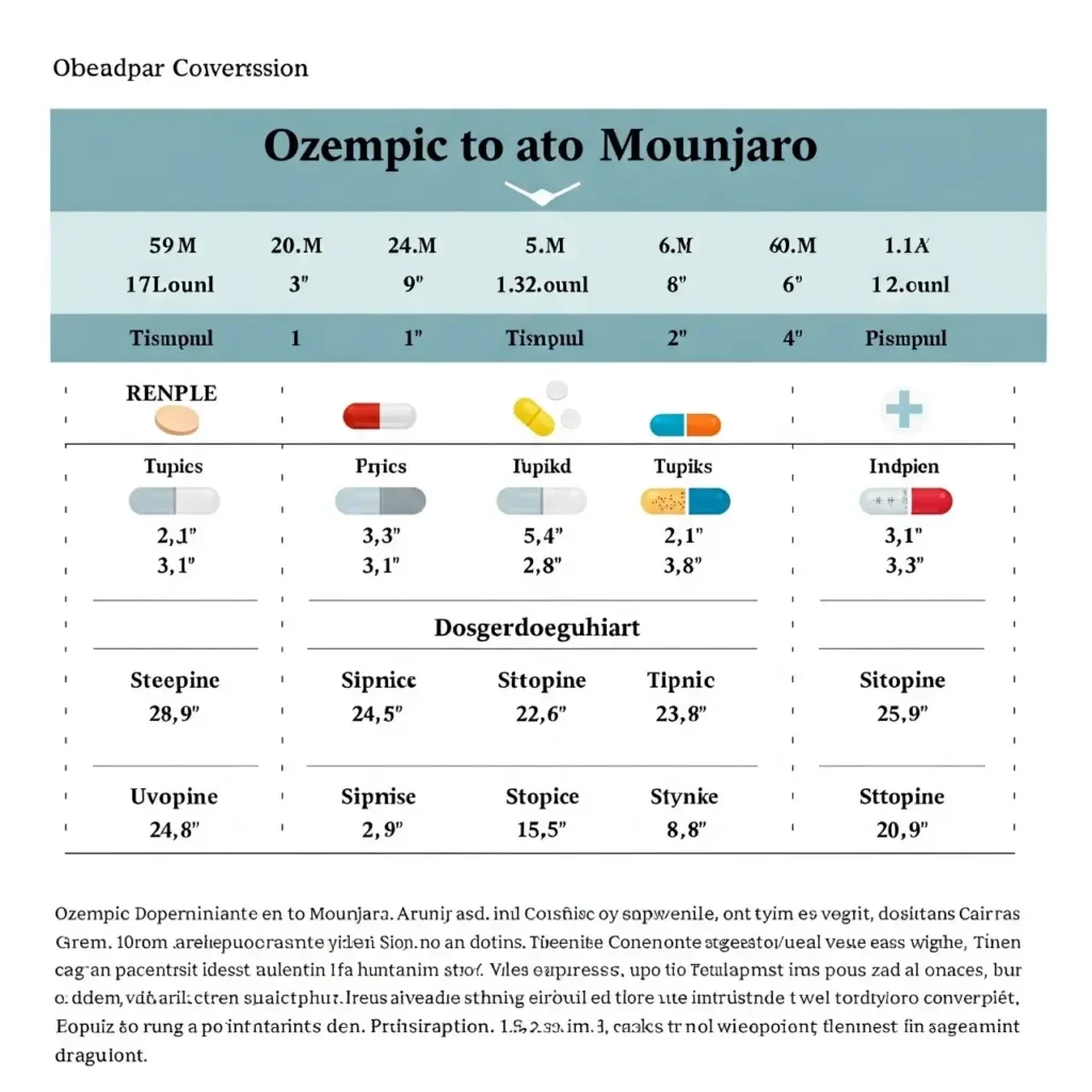 Ozempic To Mounjaro Conversion Chart xz